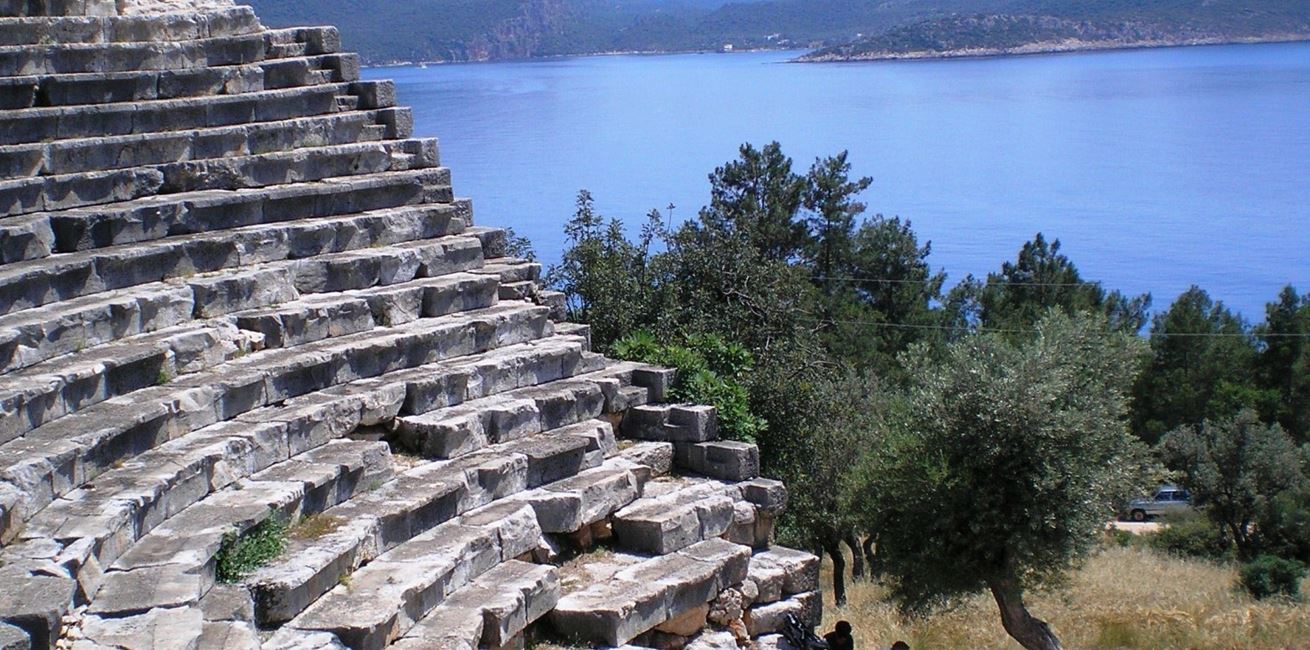 Antiphellos Theatre ruins